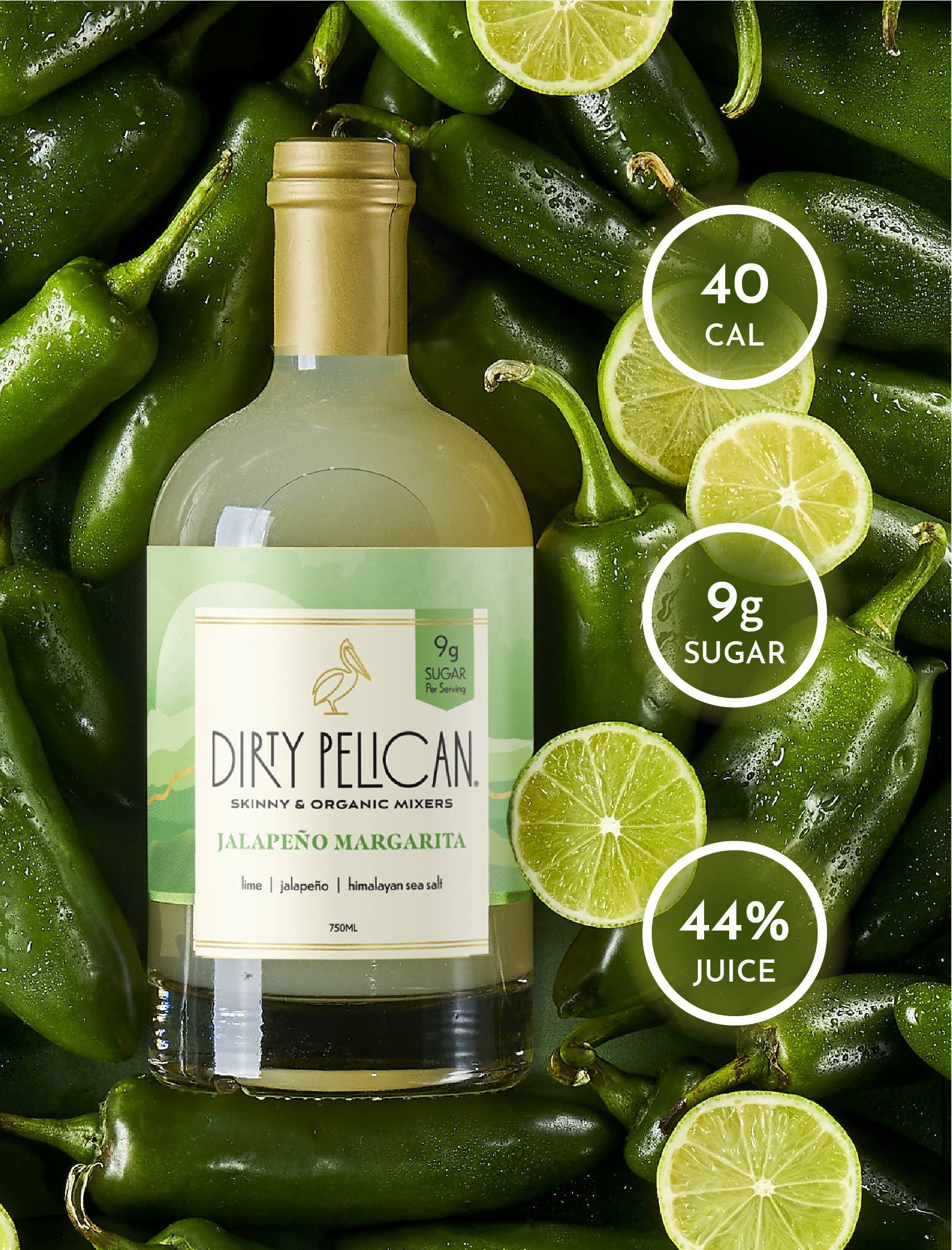 Dirty Pelican - Jalapeño Margarita: 750ml