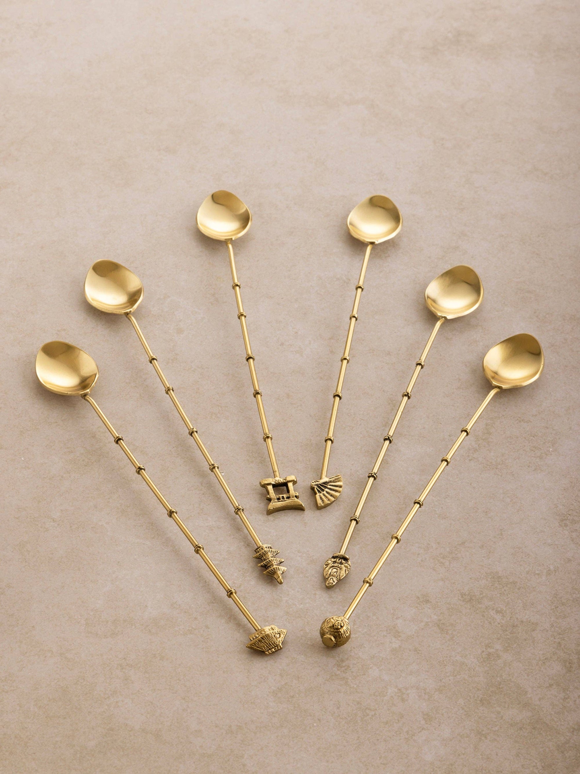 GAURI KOHLI - Magnolia Cocktail Stirrers, Set of 6
