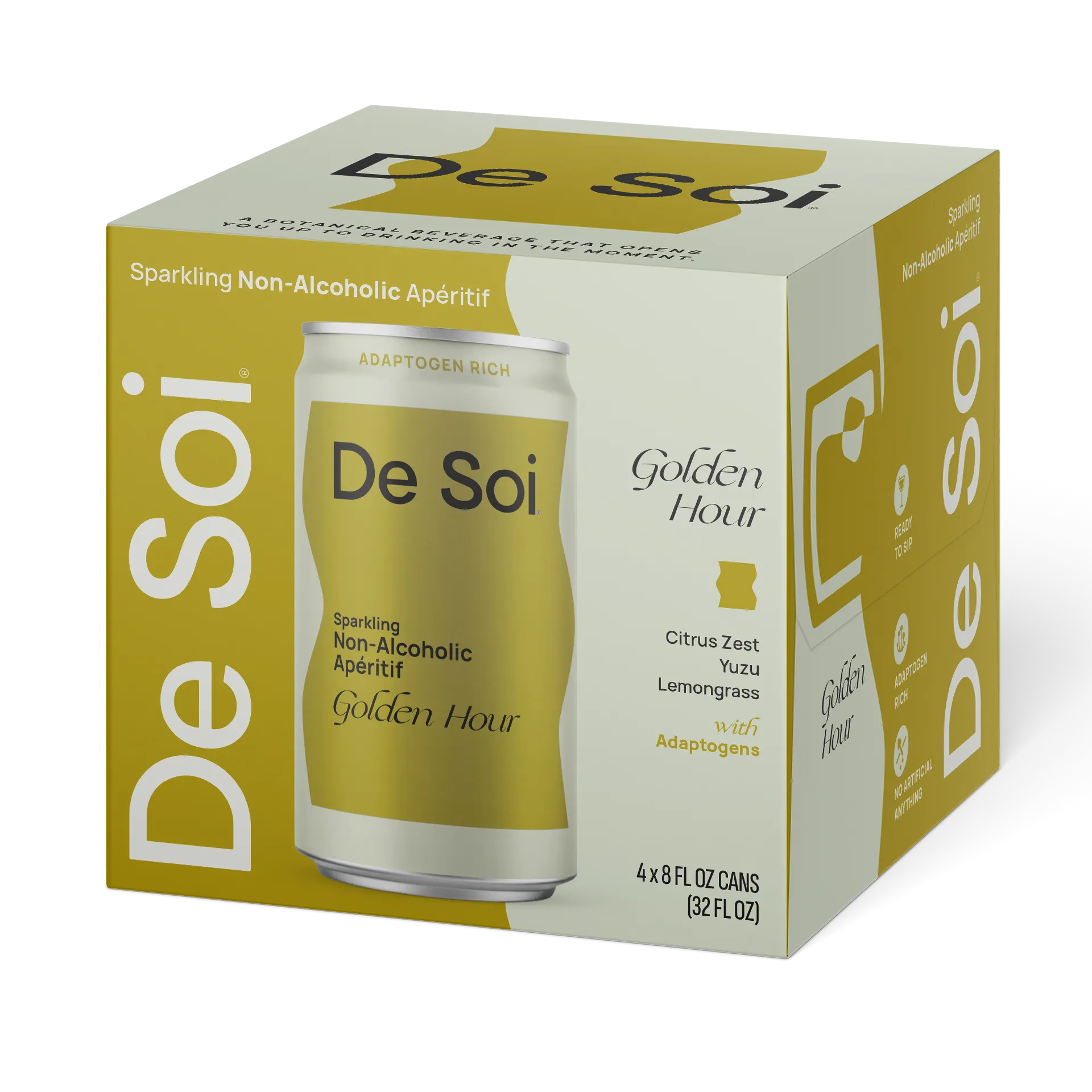 De Soi Golden Hour, Cans 4-pack (8oz)