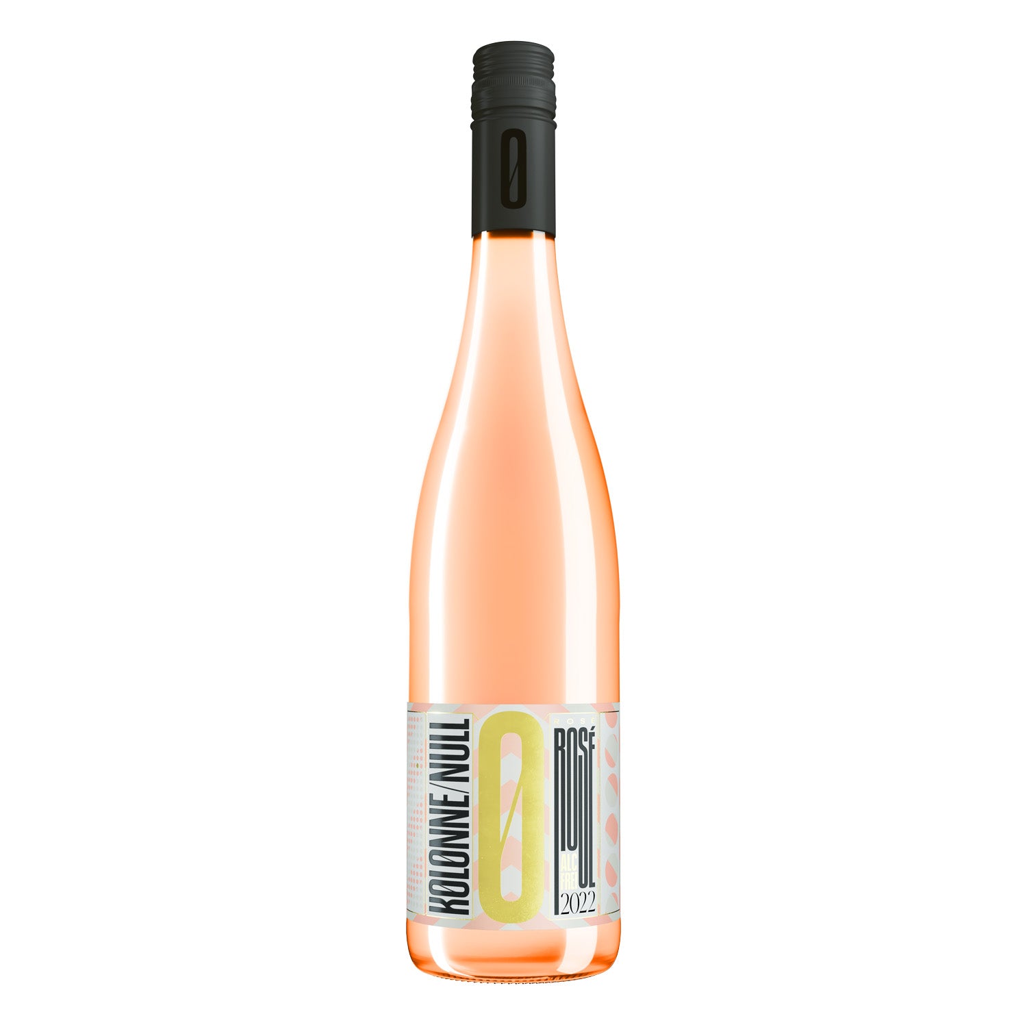 Kolonne Null Rose, Non-Alcoholic Wine Dealcoholized with Grapes from France (<0.5% ABV, 750mL)