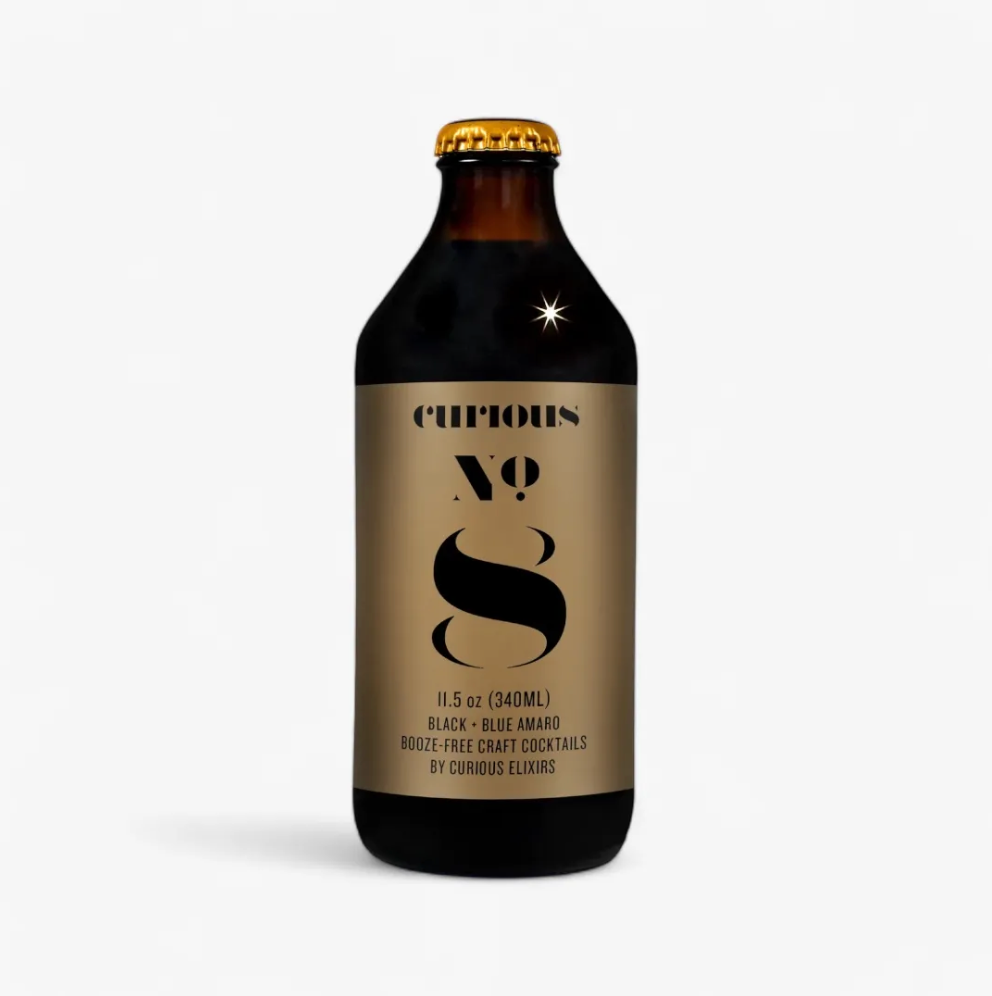 Curious Elixir No. 8 Booze-Free Cocktail - 340 ml / 11.5 oz / 6 Servings per Bottle