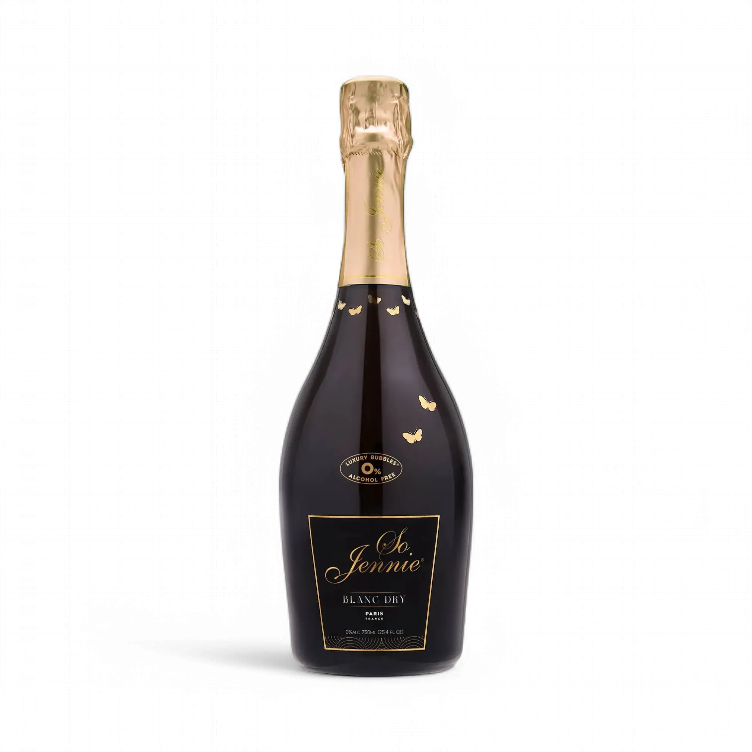 So Jennie Paris Blanc Dry Alcohol-Free Champagne Alternative 750mL (0.0% ABV, France)