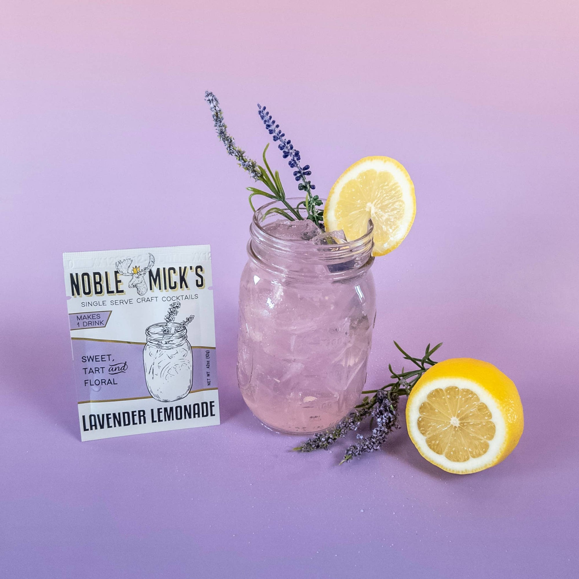 Noble Mick's - Lavender Lemonade Single Serve Craft Cocktail