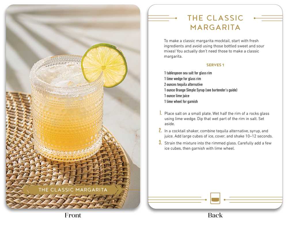 Simon & Schuster - Make It a Mocktail Recipe Deck by Derick Santiago: Flashcards