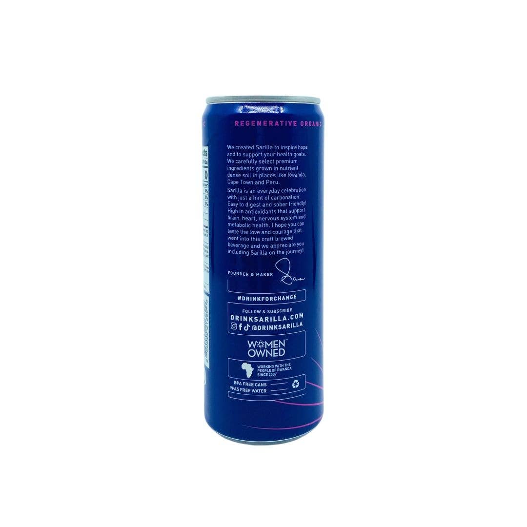 Sarilla - Ginger Tea Antioxidant Spritzer - 6 pack - 12 oz cans