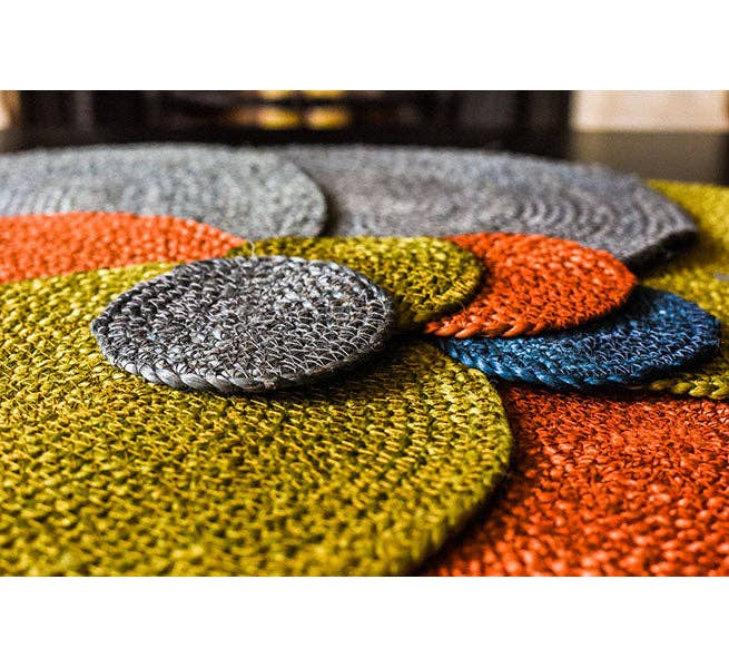 British Colour Standard Coasters Set of 4 - Moonstone Grey