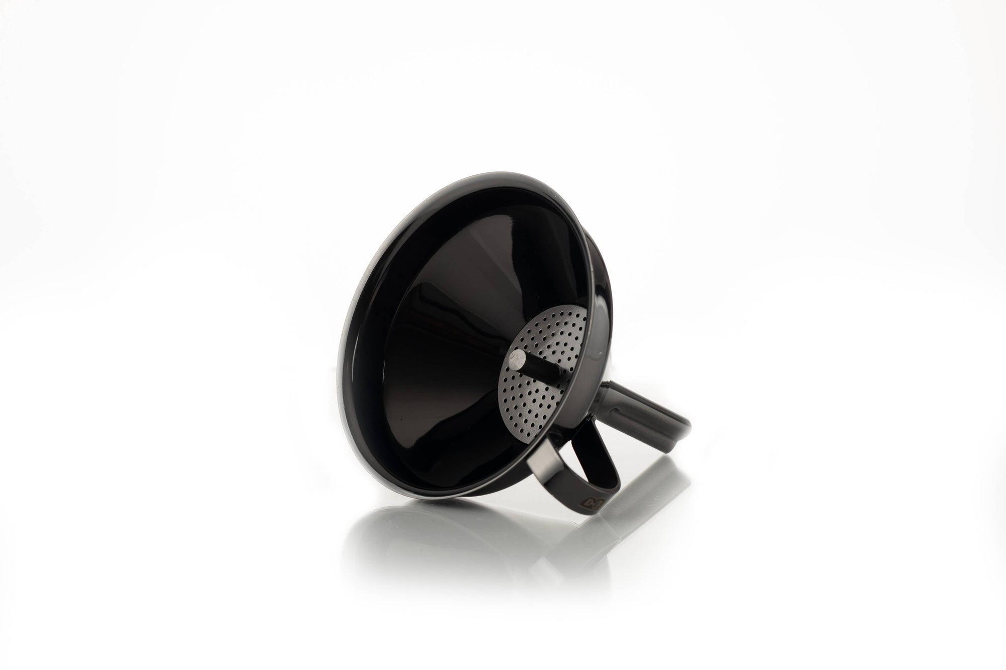 The  Funnel with Strainer: Gunmetal Black