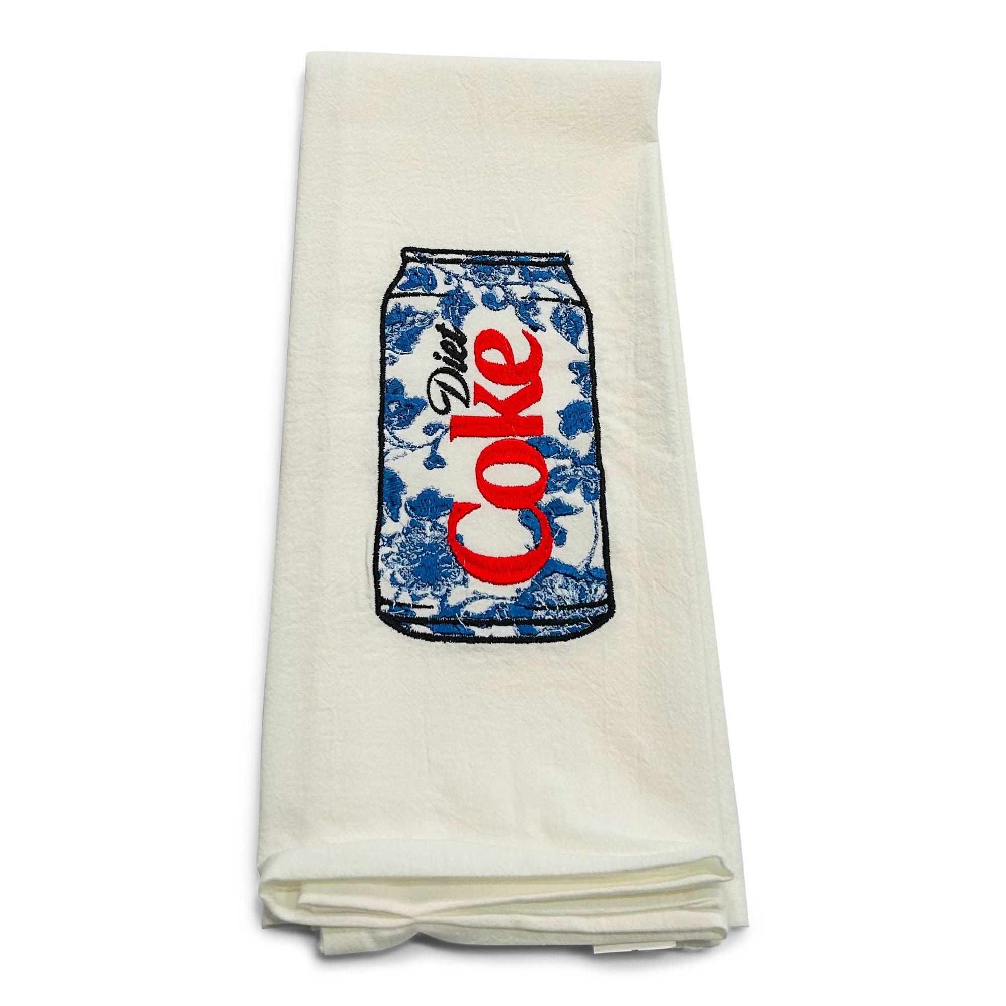 Chinoiserie Diet Coke Bar Towel