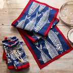 Sardines Table Runner: 16" x 108"