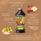 Portland Syrups - Apple Crisp Syrup 3.4 oz  - cocktail / mocktail / coffee