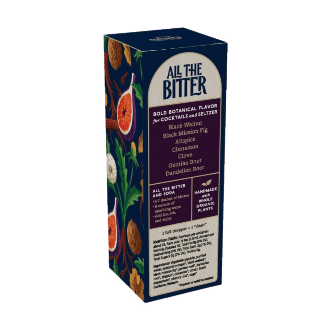 All The Bitter - Fig & Walnut Bitters 2oz