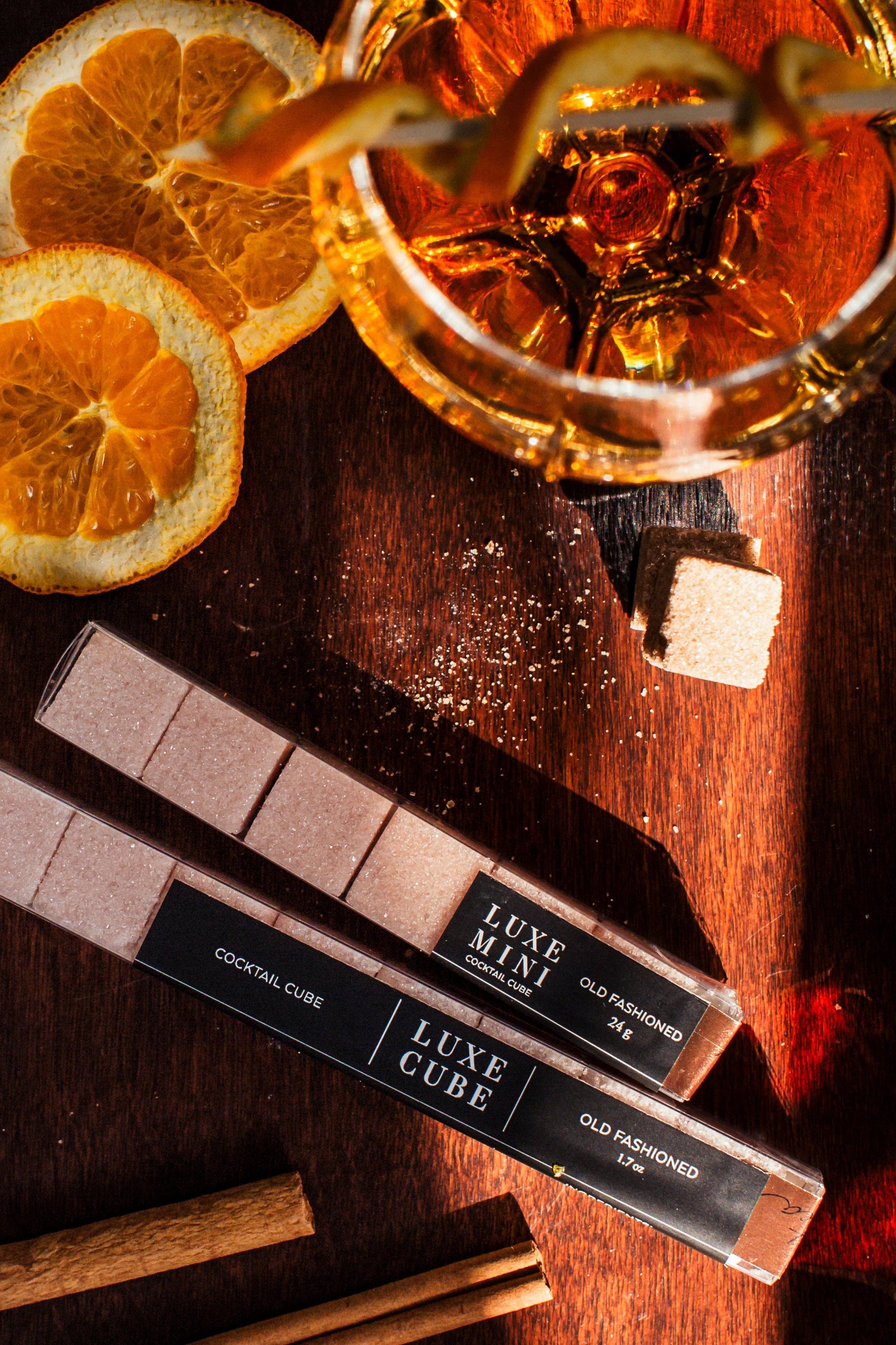 TEASPRESSA | LUXE Mixer Cube - OLD FASHIONED | LUXE Mixology Cube MINI