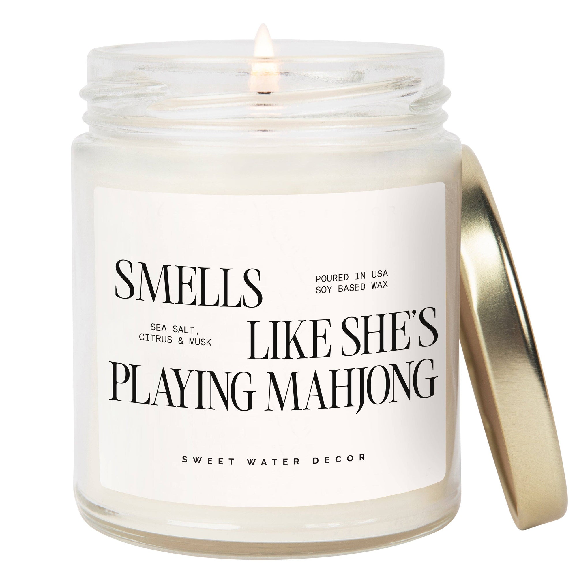 mells Like She's Playing Mahjong - 9 oz Soy Candle