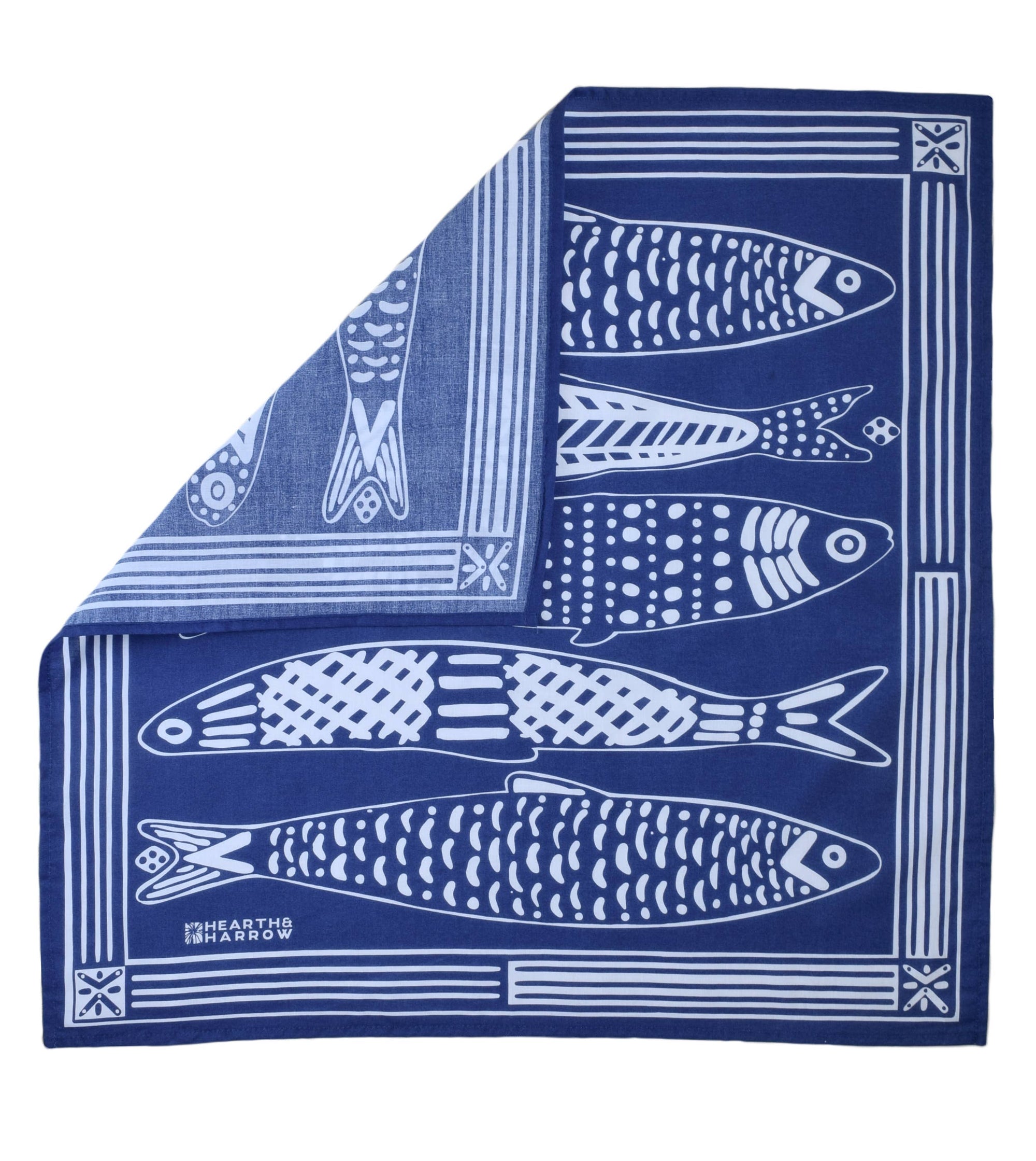 Sardine Bandana - 100% Cotton