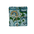 Guapao Floral Block-Printed Napkins - Set of 2