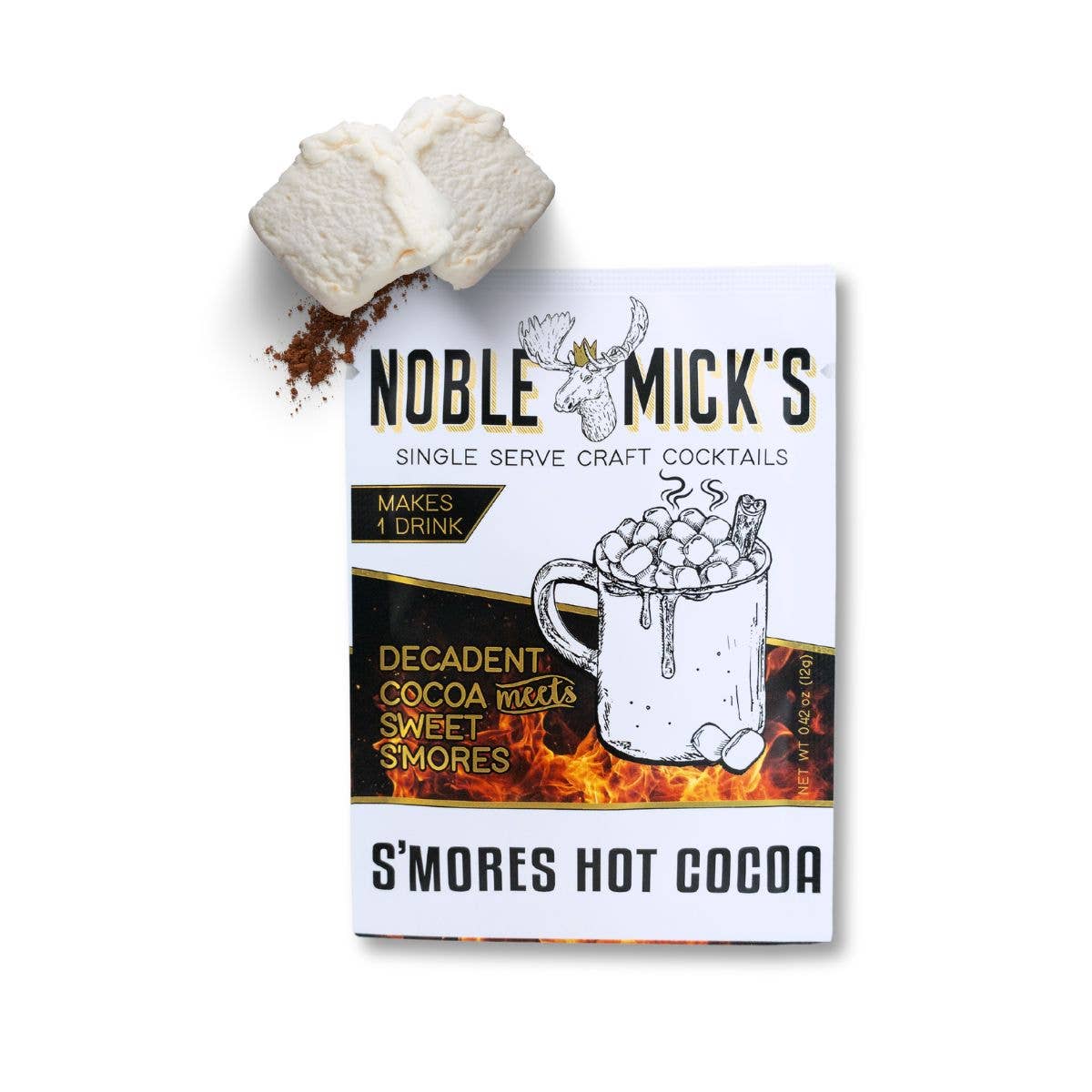 S'mores Hot Cocoa Single Serve Craft Cocktail - Noble Mick's