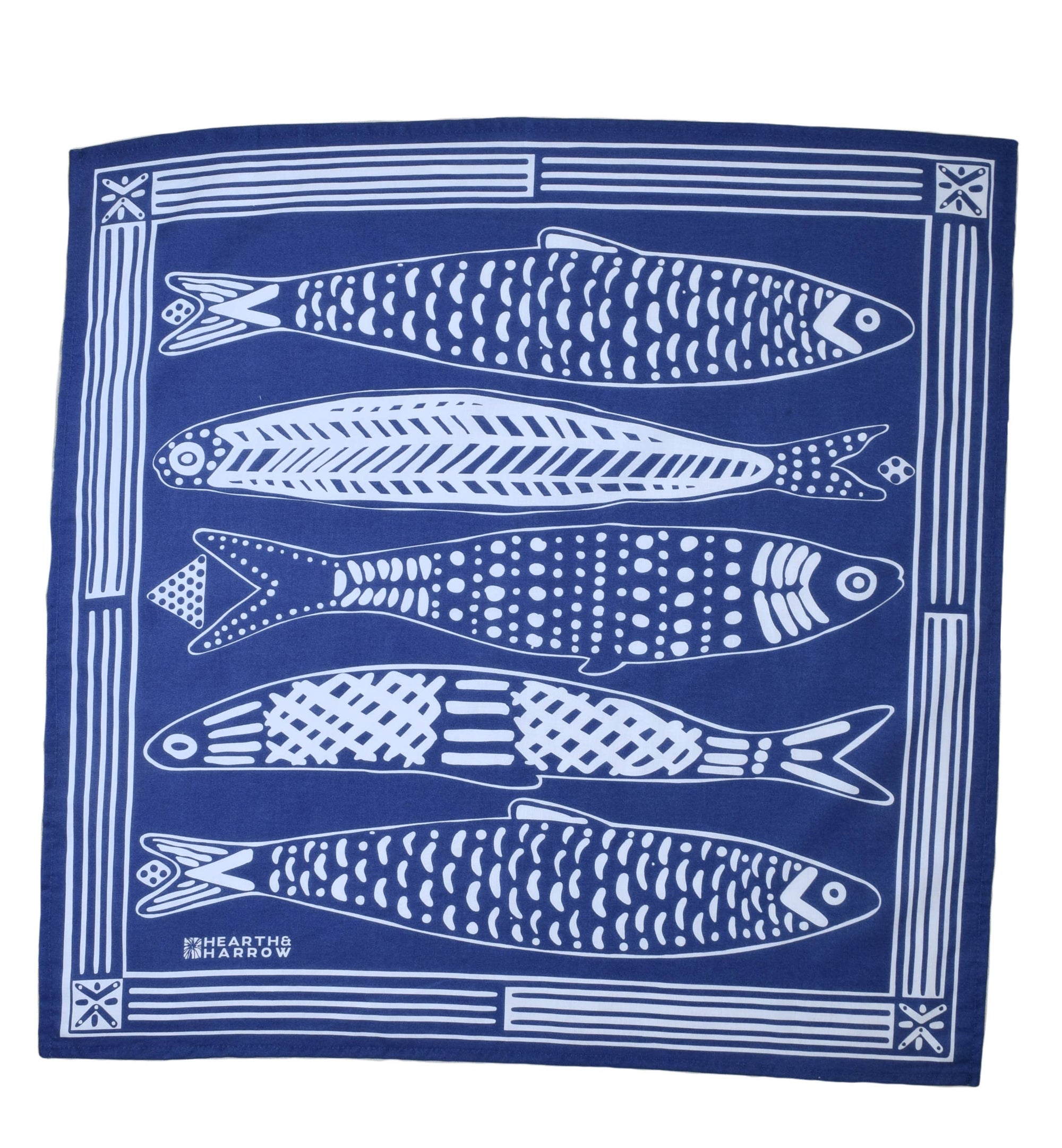 Sardine Bandana - 100% Cotton