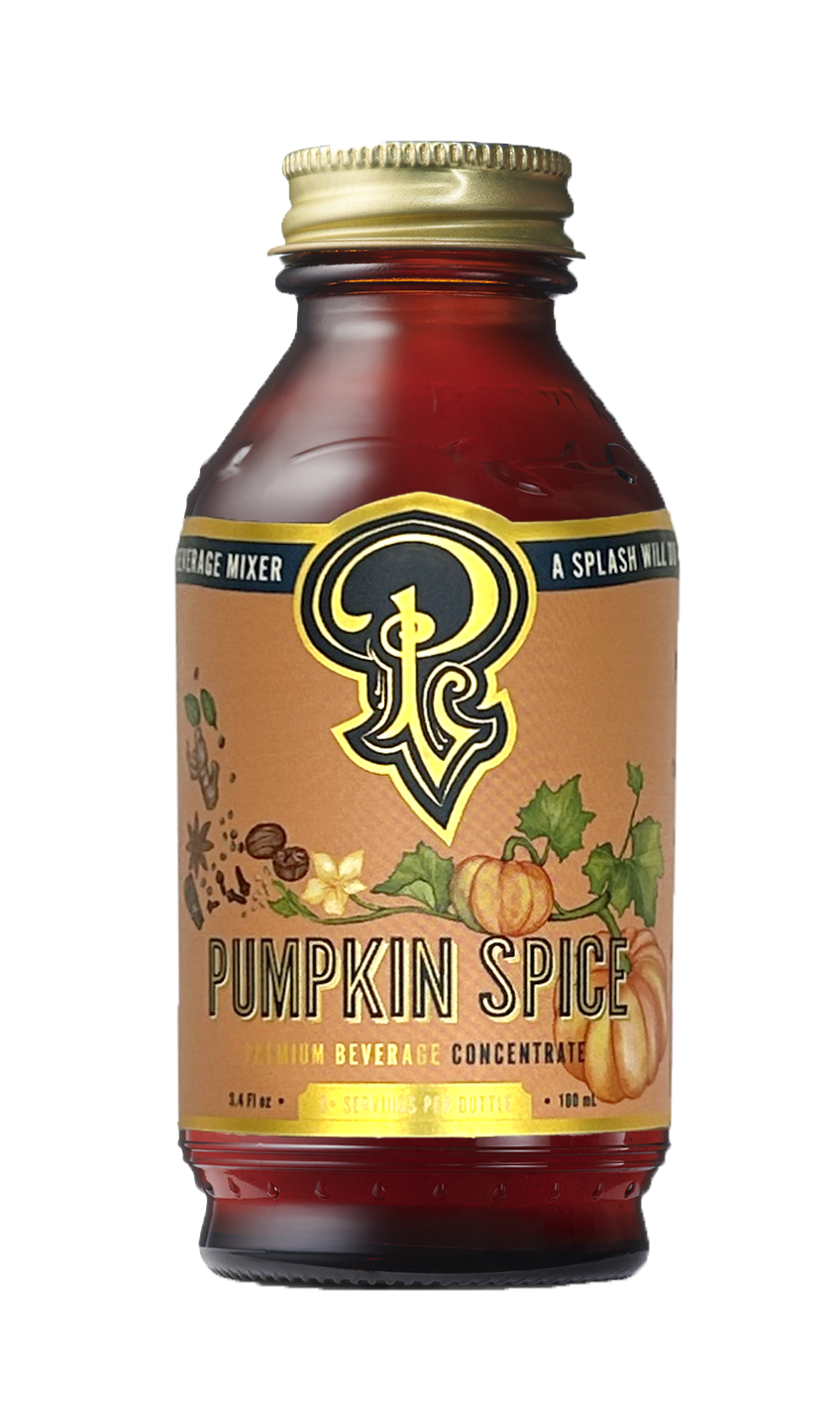 Portland Syrups - Pumpkin Spice Syrup 3.4 oz - coffee, tea, cocktail mixer