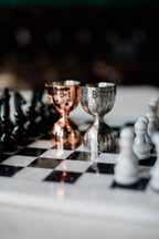 Hammered Bell Jigger - 100% Brass - Bull in China