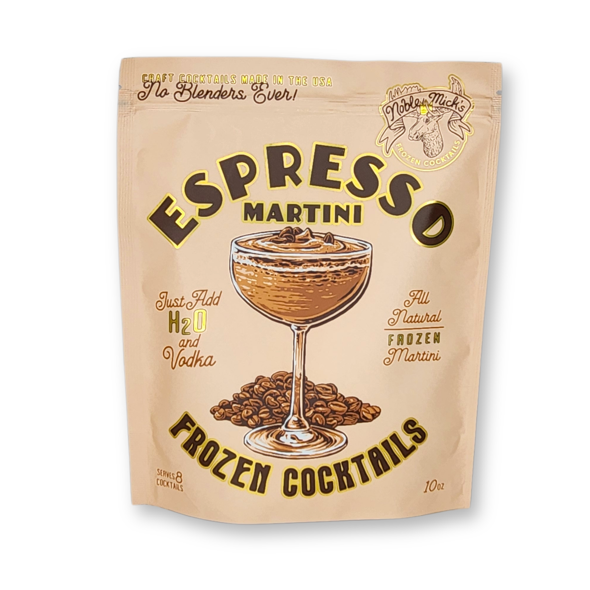 Espresso Martini Frozen Cocktail by Noble Mick's