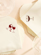 Cin Cin Wine Cheers Paper Beverage Napkin - Set of 20