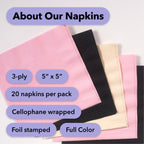 Don't Know Us - Funny Cocktail Napkin