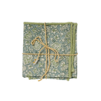 Arushi Floral Hand Printed Napkins