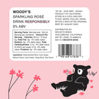 Woody's - Mini Woody's Non-Alcoholic Sparkling Rosé (187ml)