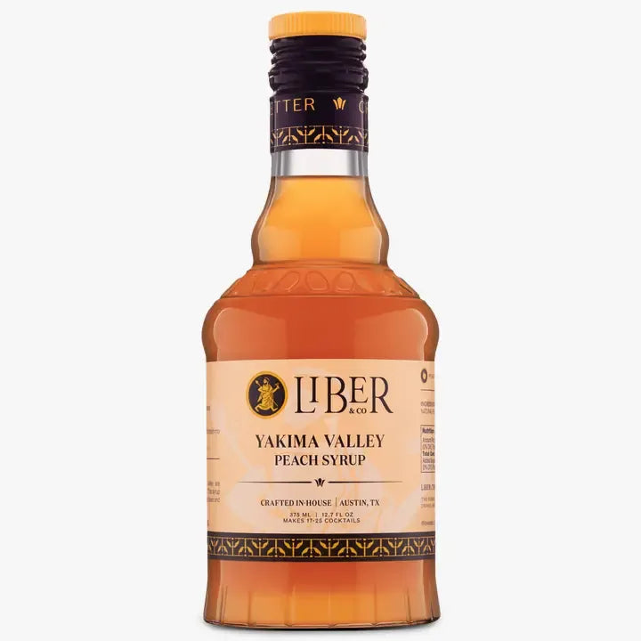 Liber & Co. Yakima Valley Peach Syrup 375ml