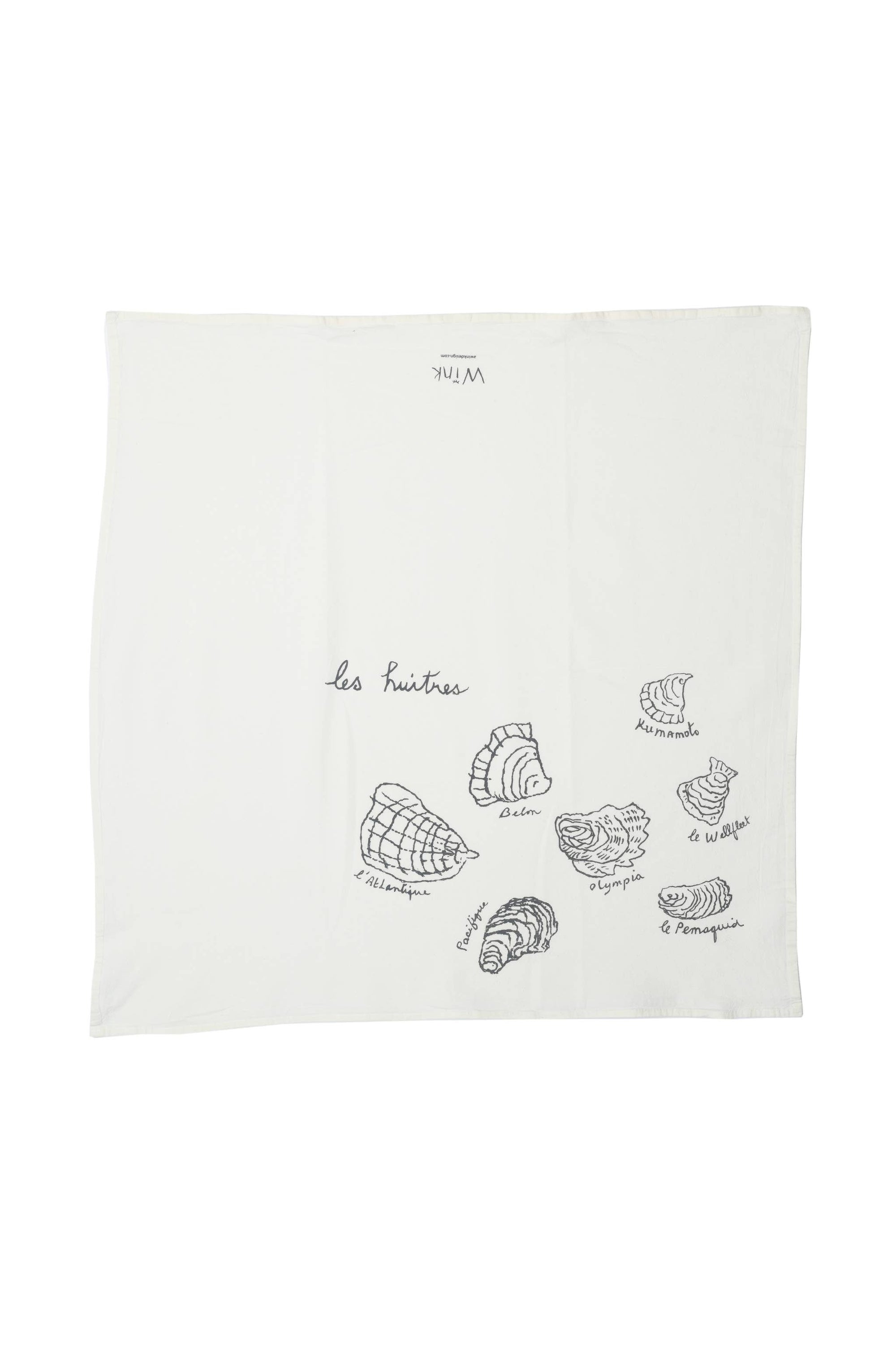 Oyster Variety Bar Towel