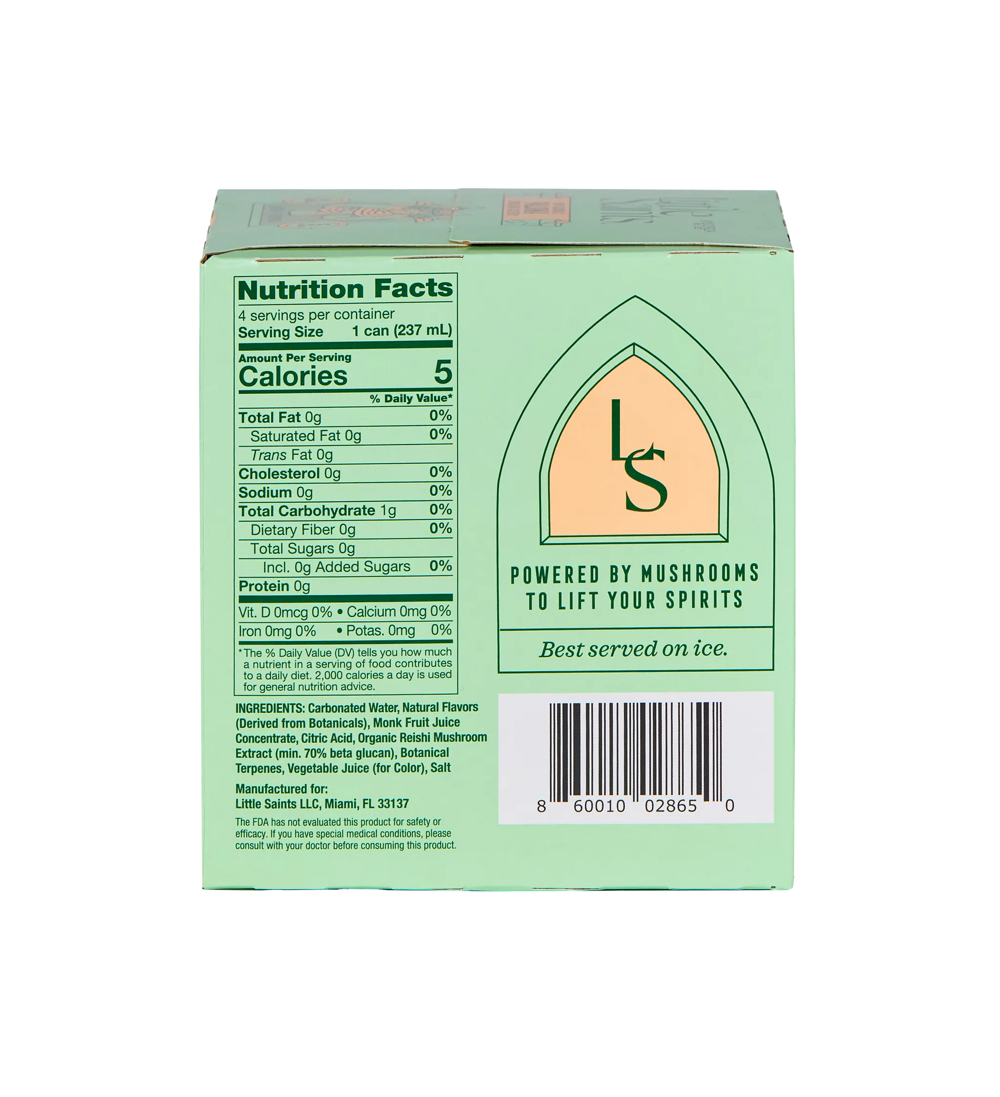 Little Saints Paloma - 4 Pack of 8 fl oz Single Serving Cans