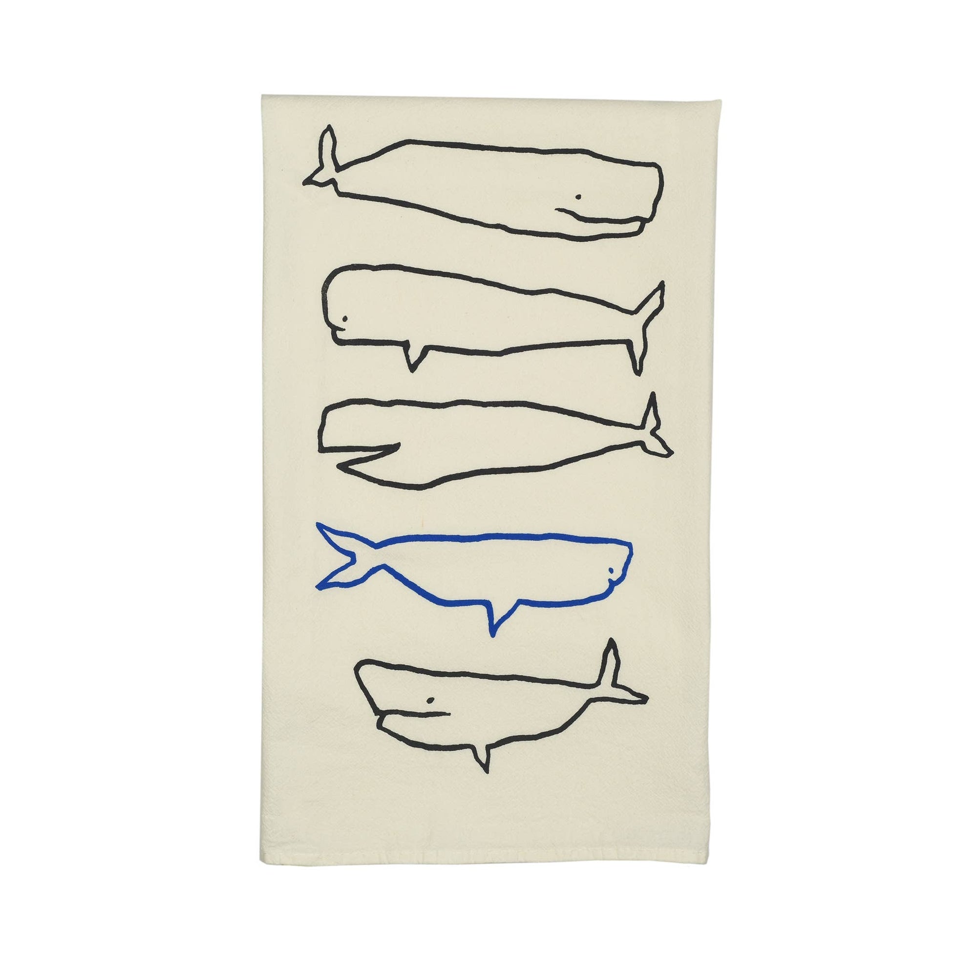 Whale Species Bar/Kitchen Towel - By Wink Designs