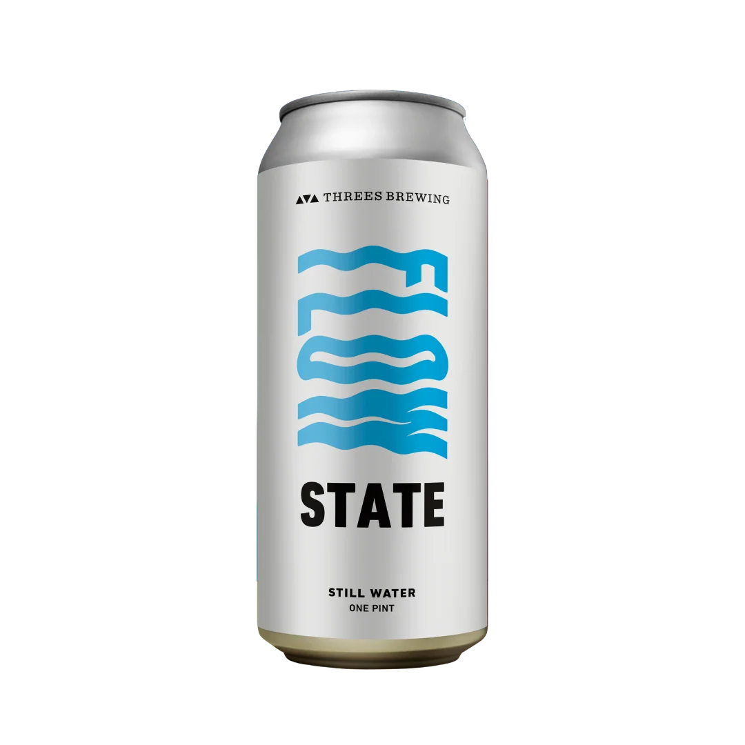 Threes Brewing Flow State Still Water  16 oz | 0.0% AB