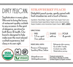 Dirty Pelican - Strawberry Peach Bellini