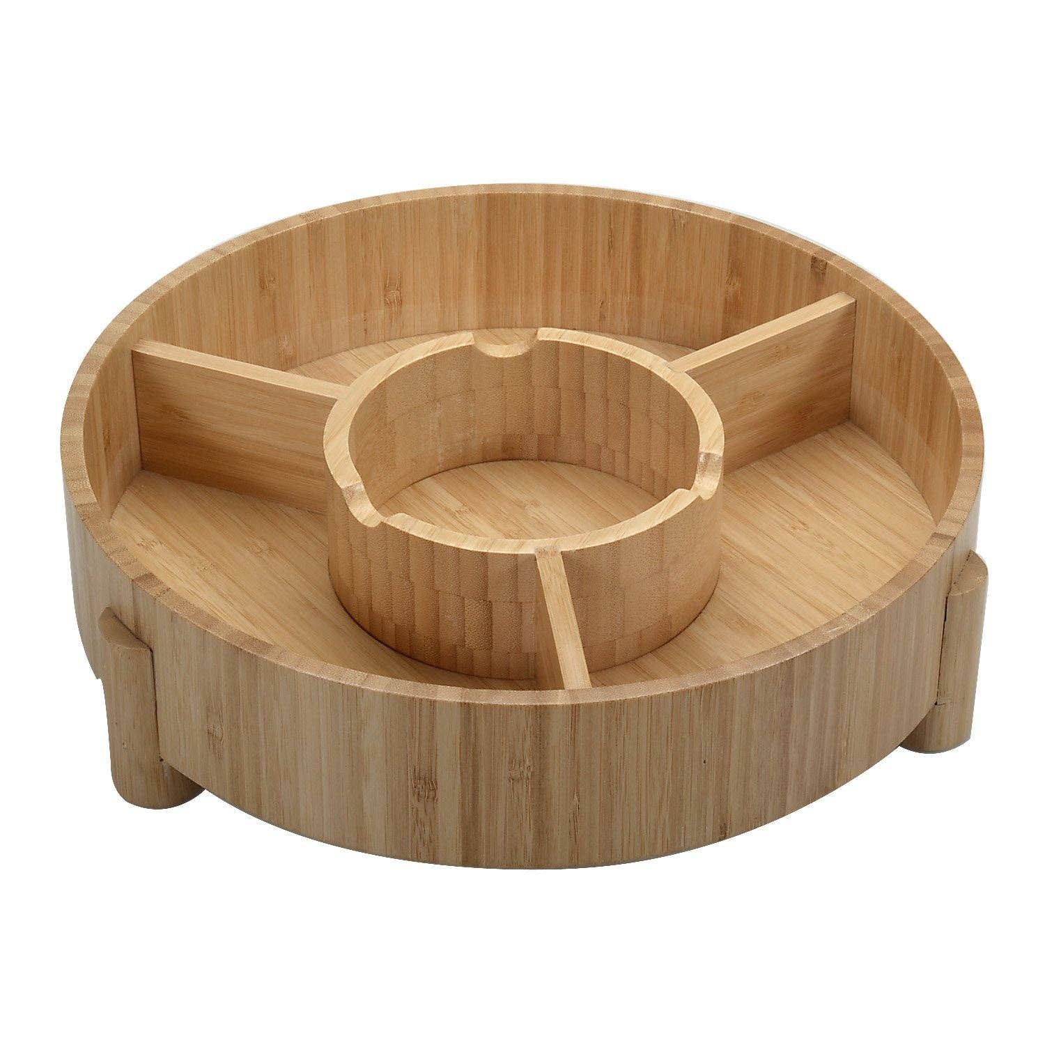 Bamboo Wine & Charcuterie Serving Platter