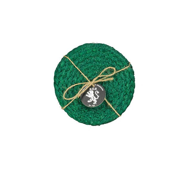 British Colour Standard Coasters Set of 4 - Jade