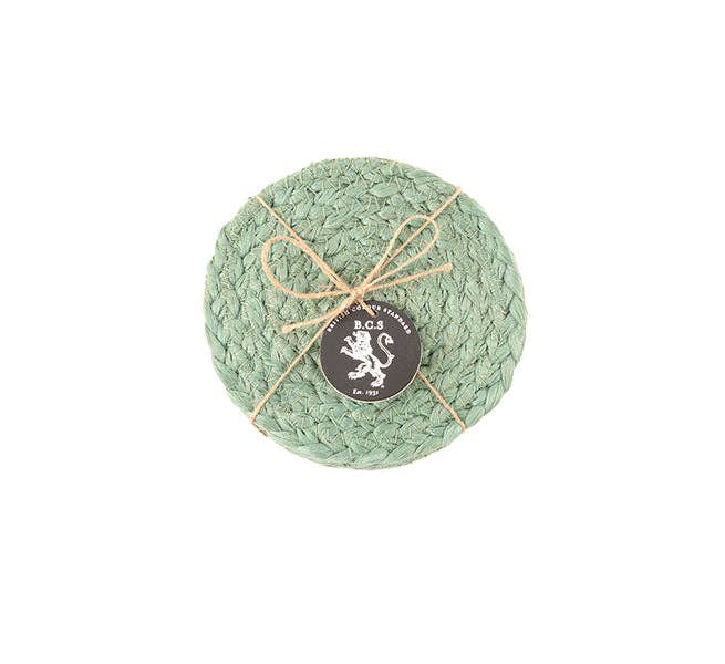 British Colour Standard Coasters Set of 4 - Eau-de-Nil