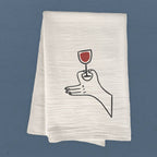 Wine Etiquette - Cotton Bar Towel