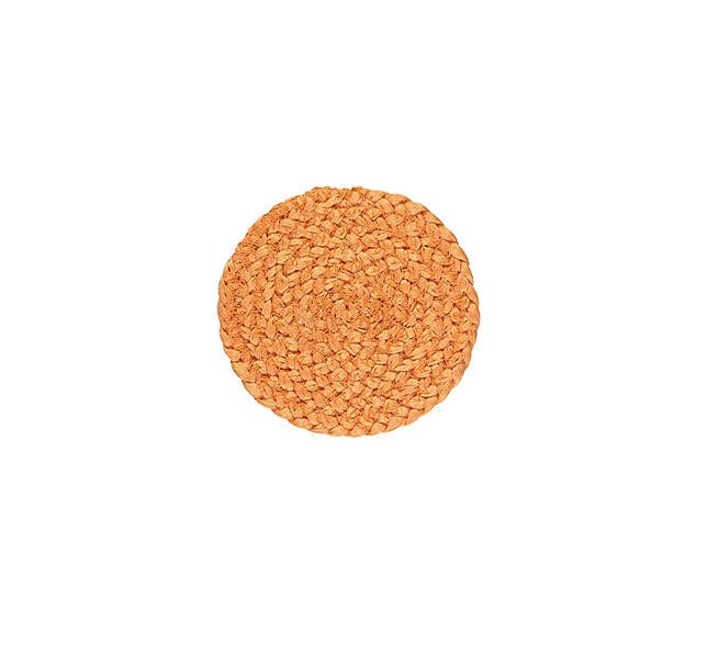 British Colour Standard Coasters Set of 4 - Spanish Orange