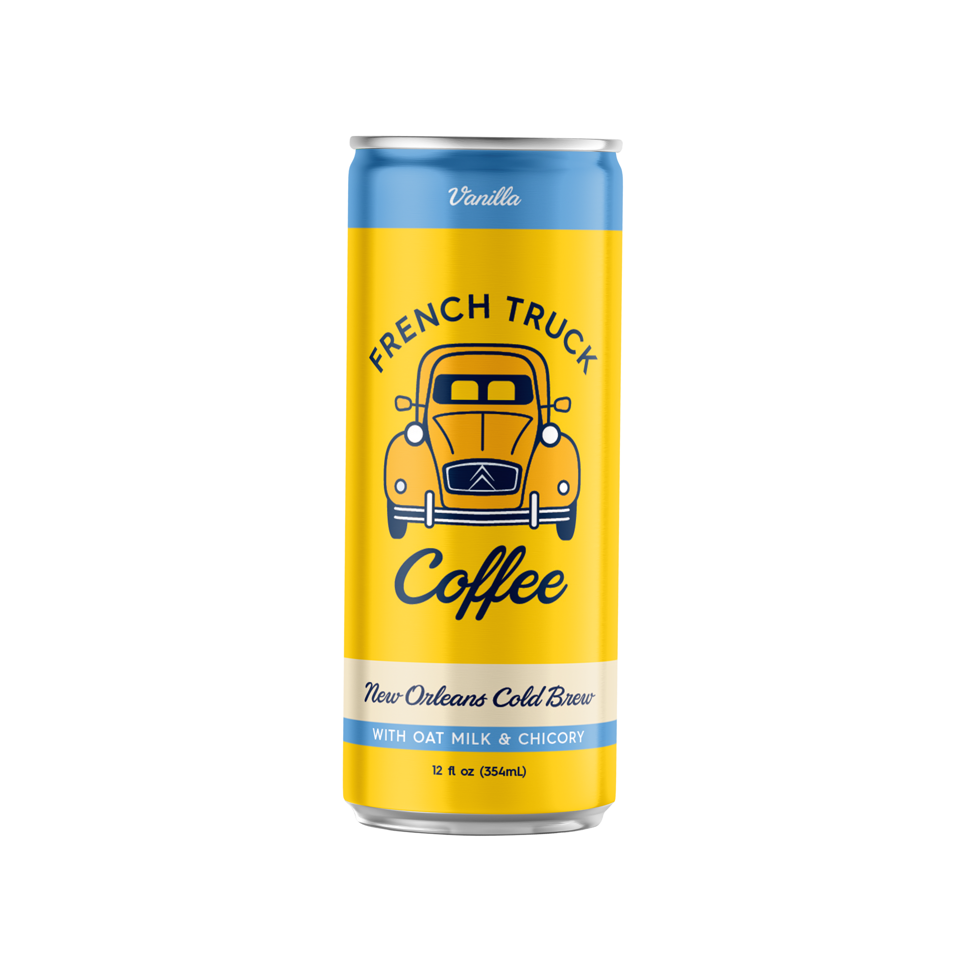 French Truck Coffee - Vanilla - Ready to Drink Oat Milk Latte
