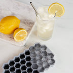 Honeycomb Silicone Ice Tray wtih Lid