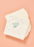 One & Only Paper - Out of Office Cocktail Paper Beverage Napkin - Set of 20