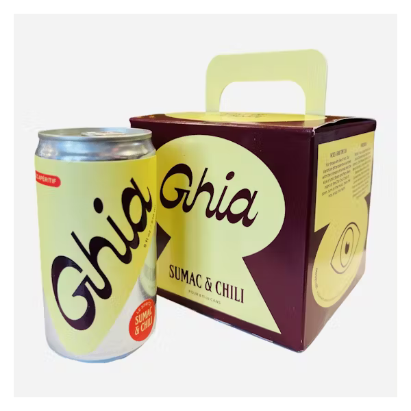 Le Spritz - Ghia Sumac & Chili  - 4 pack of 8.4 fl oz Single Serving Cans