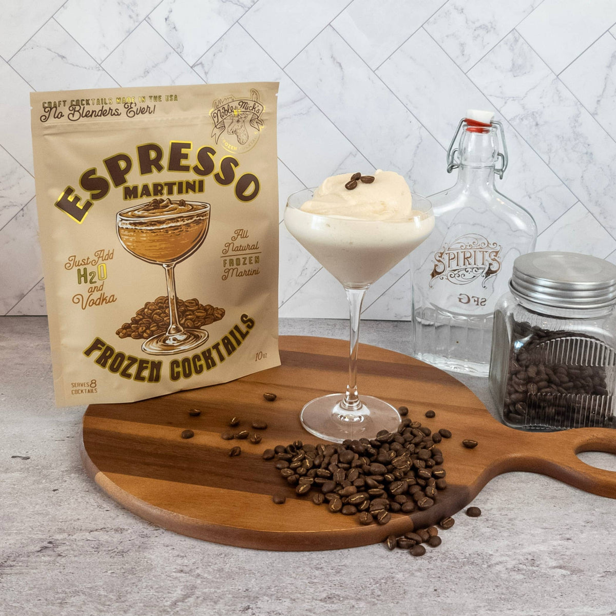 Espresso Martini Frozen Cocktail by Noble Mick's