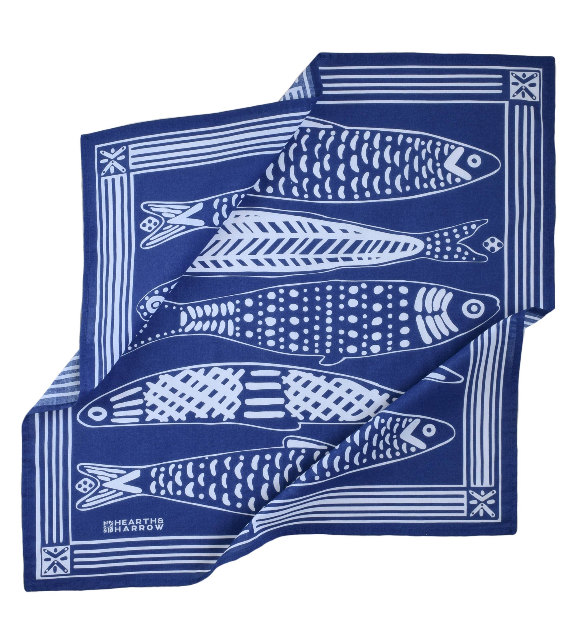 Sardine Bandana - 100% Cotton