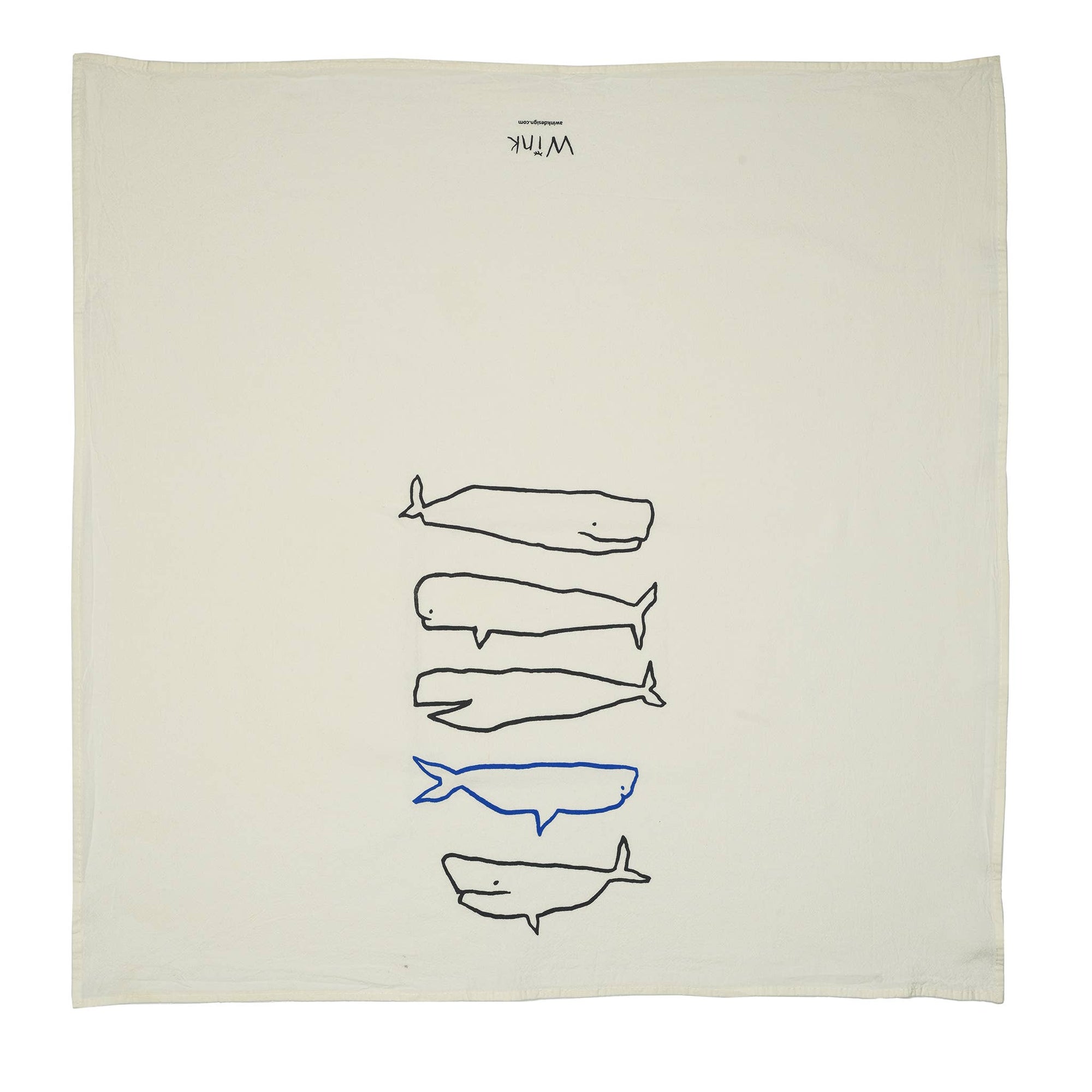 Whale Species Bar/Kitchen Towel - By Wink Designs