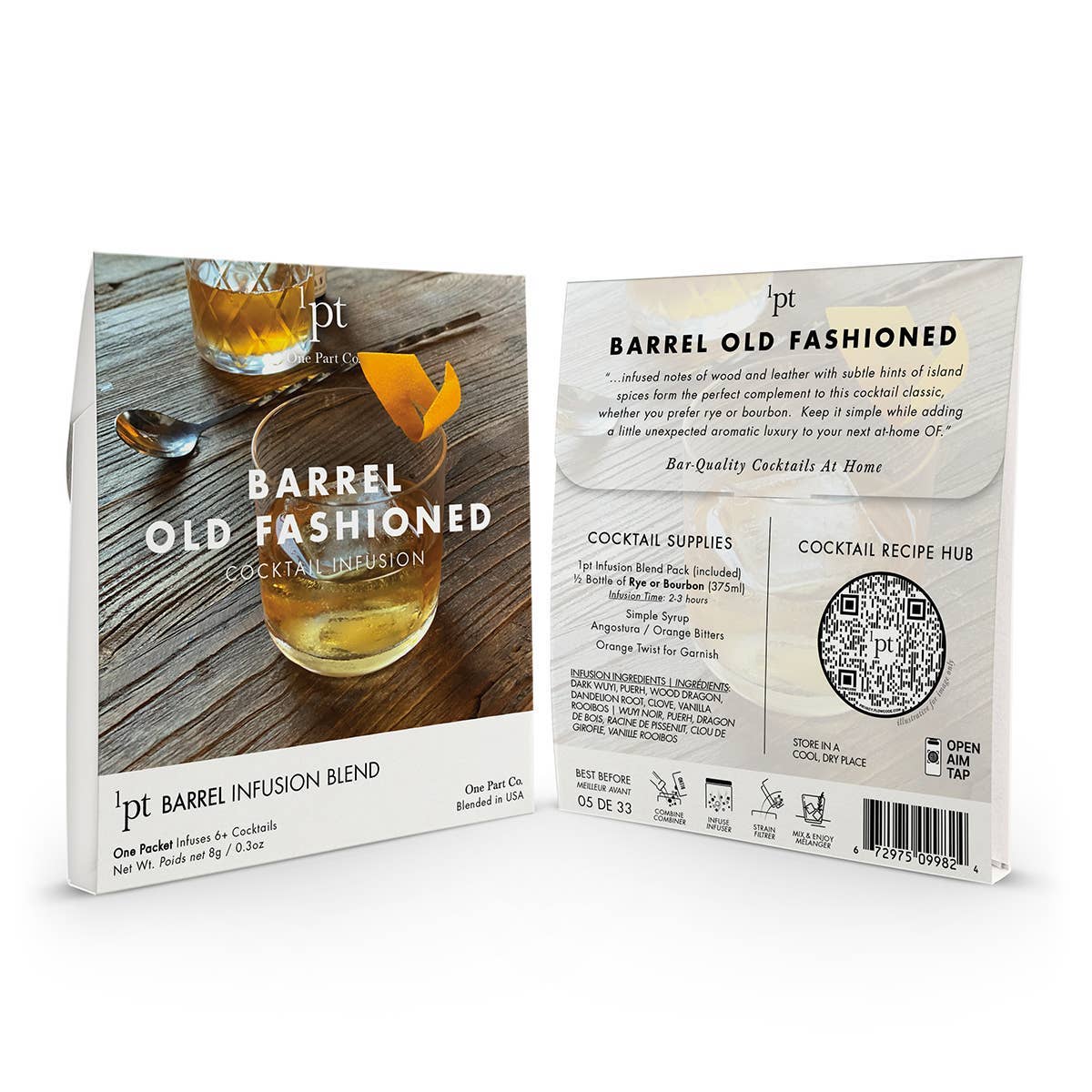 One Part Co. - Barrel Old Fashioned Cocktail Pack