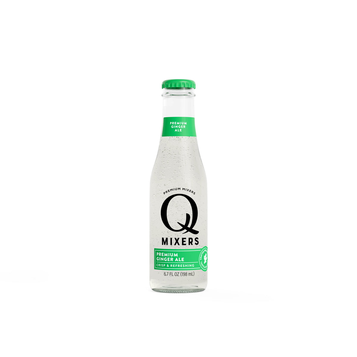 Q Ginger Ale Bottles - 6 pack