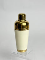 India Handicrafts Inc - Hand-Painted Cocktail Shaker: Off-White