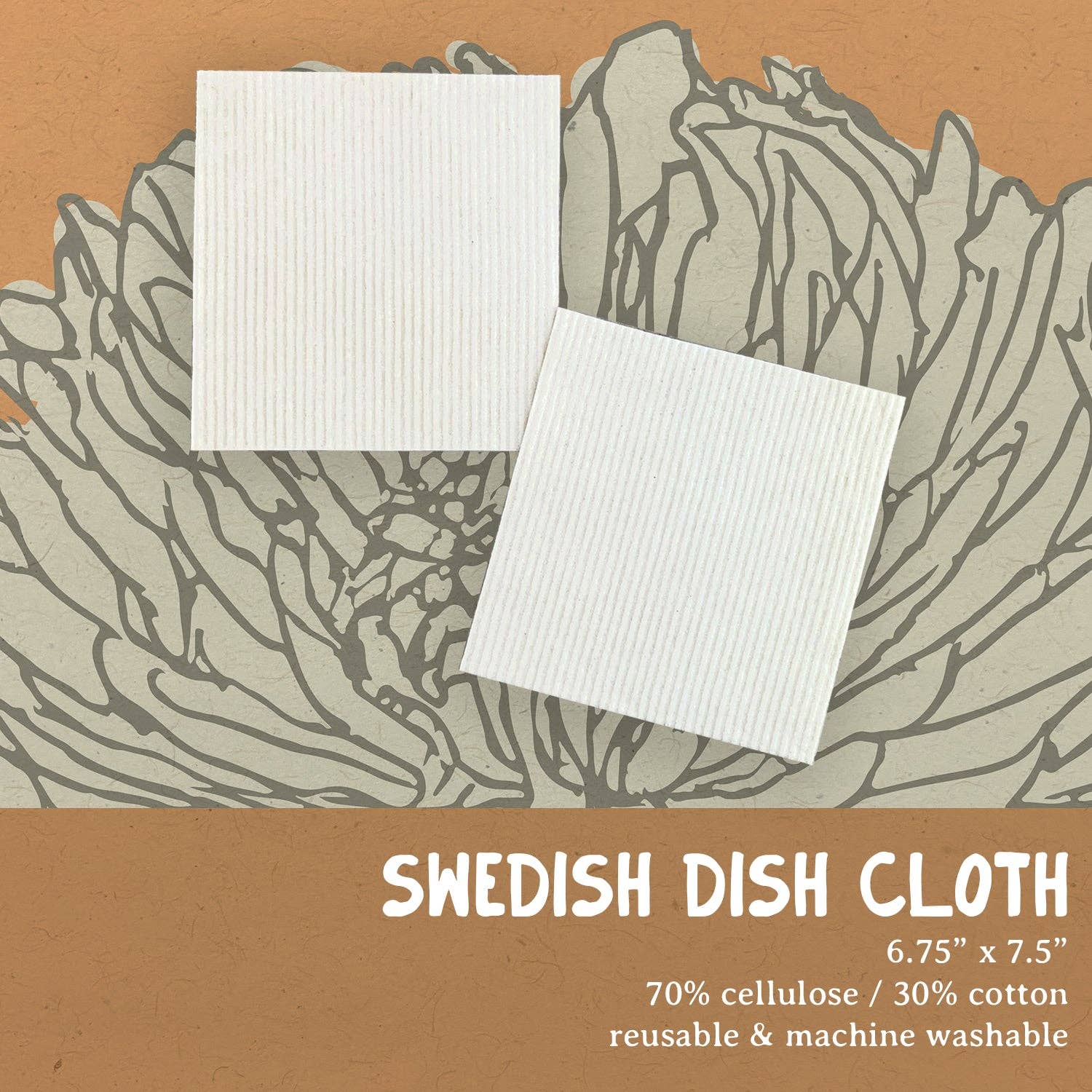 Small Batch MOXOLOGIE Swedish Dish Cloth
